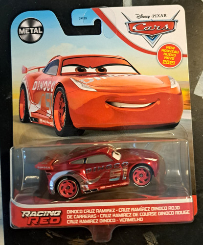 Cars racing red dinoco - cars,