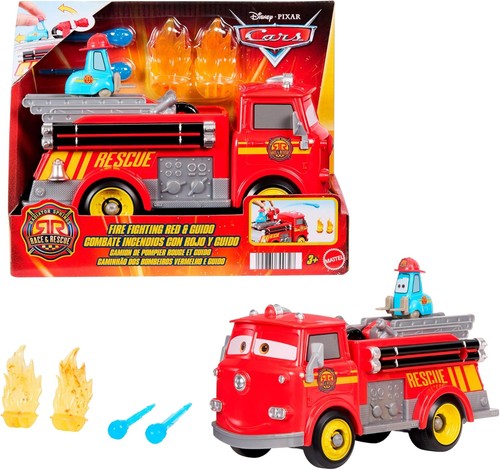 Disney cars race rescue fire - race, &